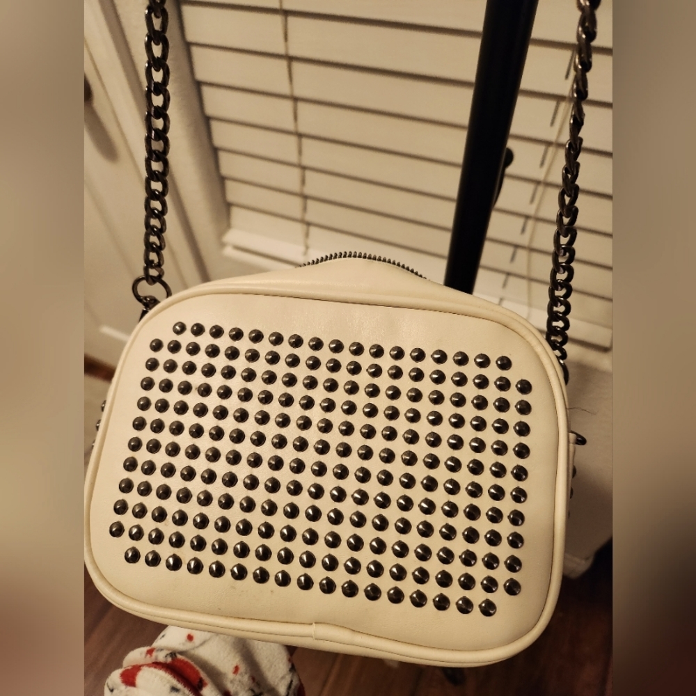 Studded crossbody bag